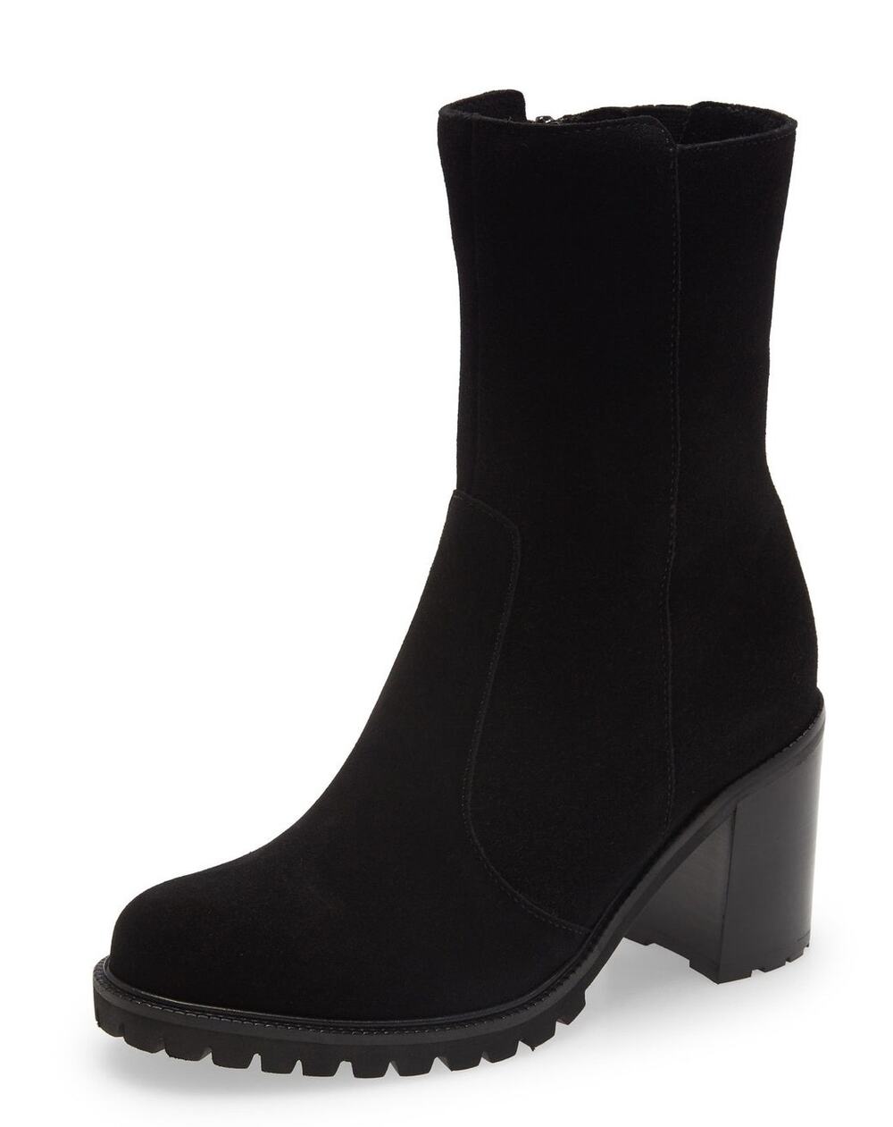 La Canadienne Womens Peppa Ankle Boots US 8 Black Suede NWOB